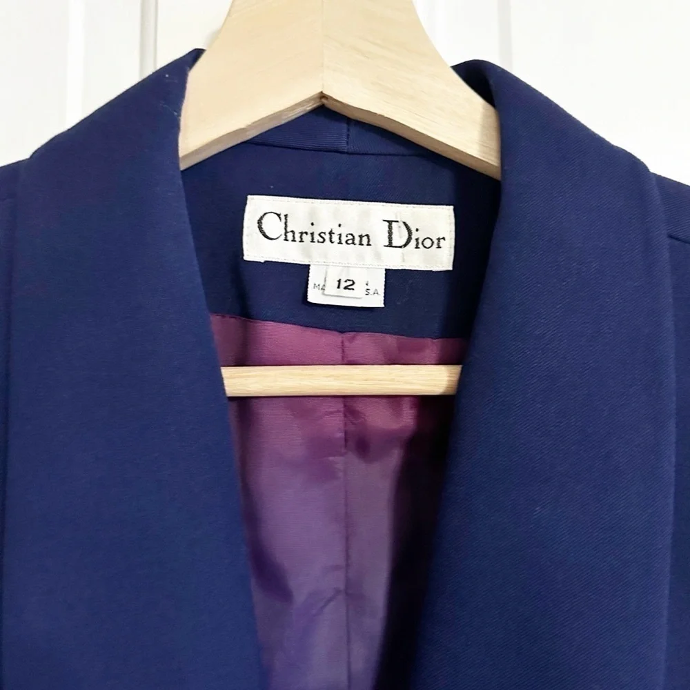 Christian Dior Vintage Classic Women’s Blazer Sz 12
